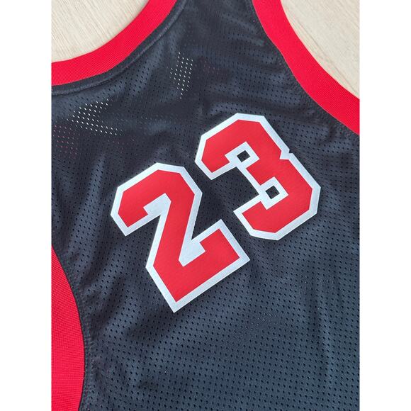 Jordan Womens Black Jersey Tank Top Size M Number 23 - NEW - Picture 4 of 8